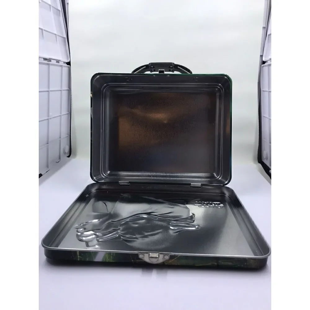 Star Wars Yoda Jedi Master Metal Lunchbox 2010 Embossed Tin Box Co Used